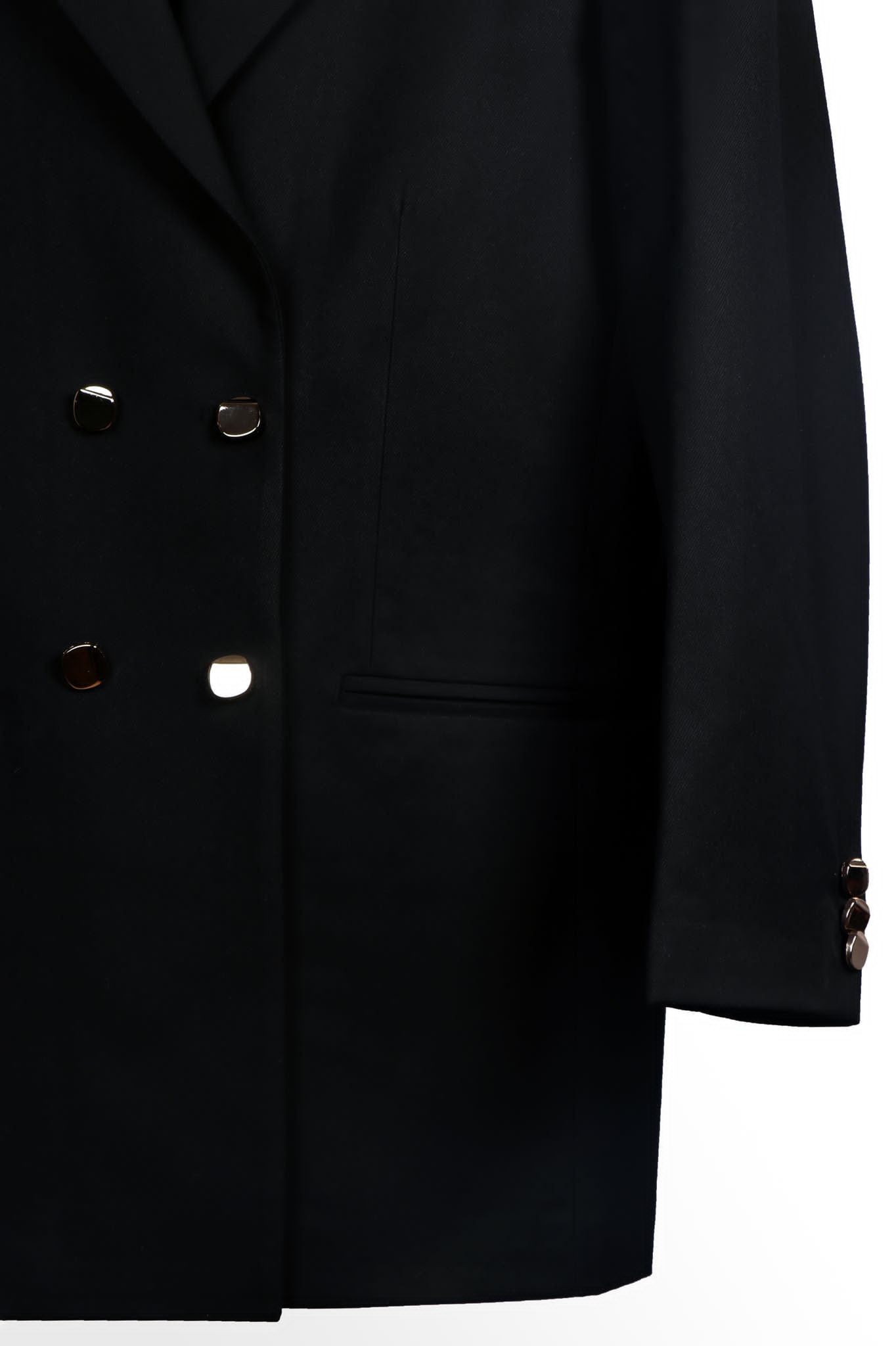 Plain Black Coat