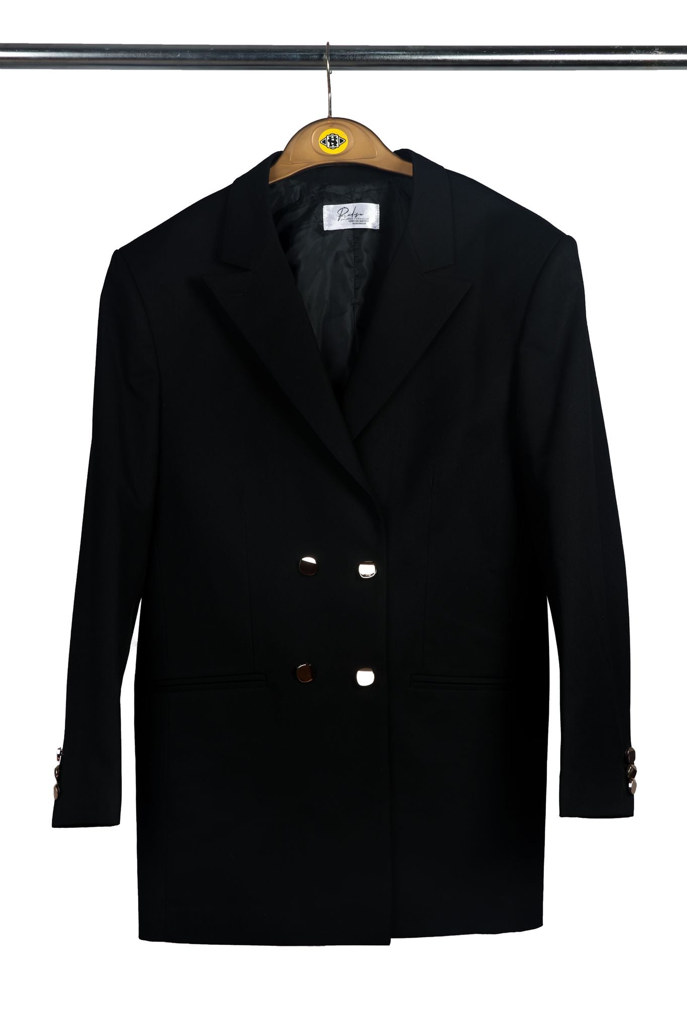 Plain Black Coat