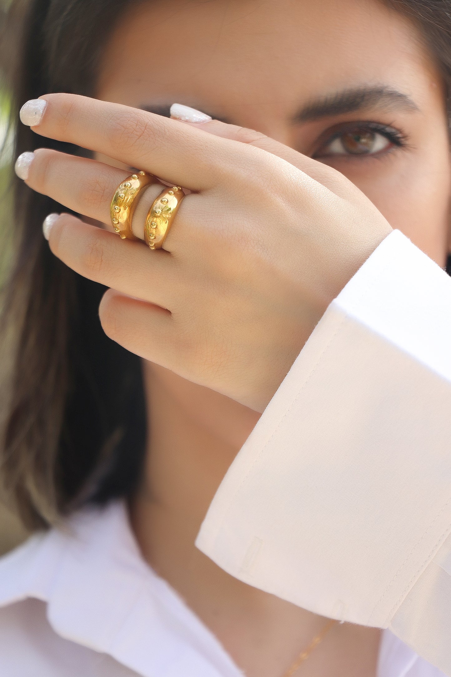 Paradise Gold Plated Ring